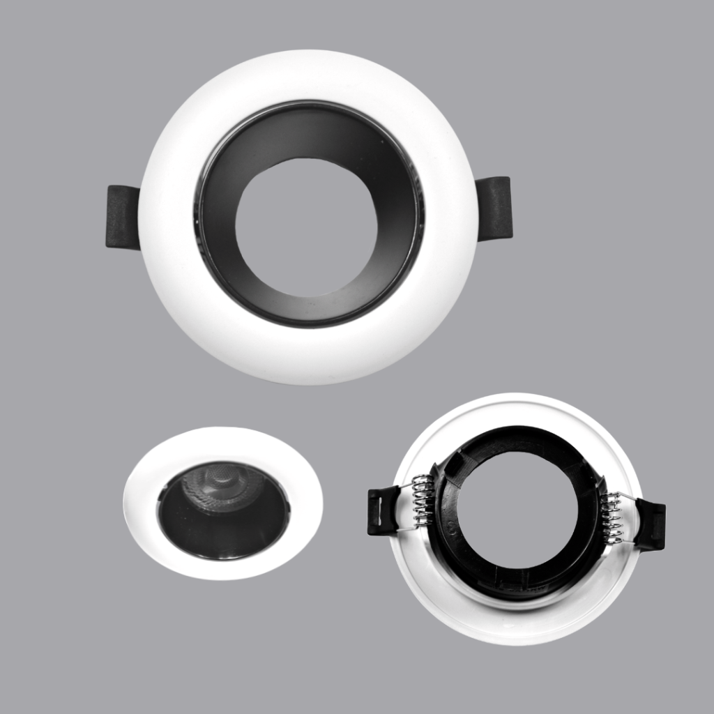 JX Series MR16 & GU10 Spotlight Frame ( Round / Square ) – LAMPHILL