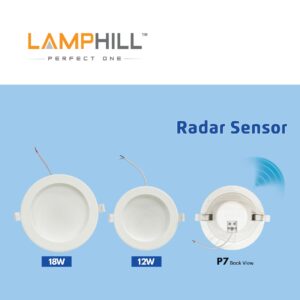 P7 Series Recessed Radar Downlight