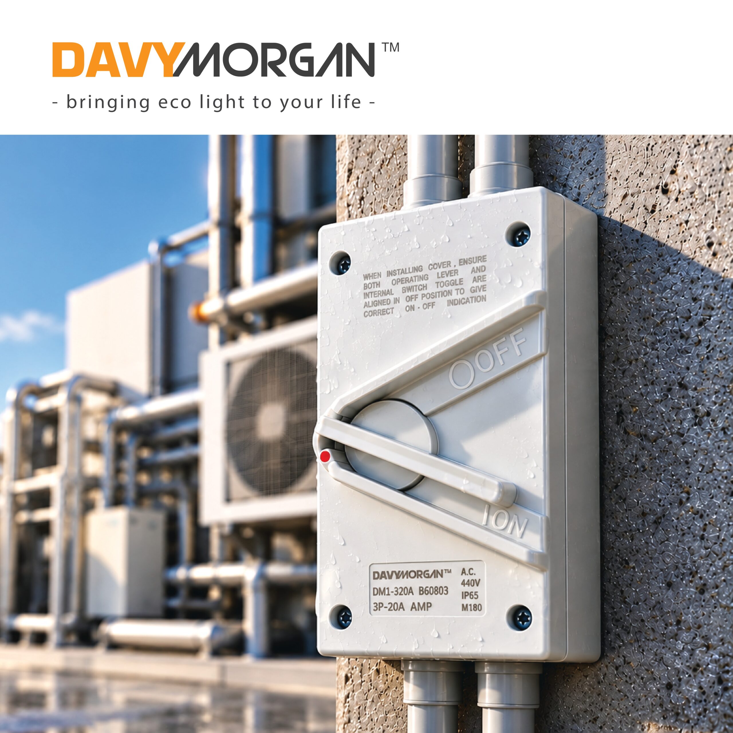 coverphoto dm1-isolator-1 DM1 Series Weatherproof Isolator Switch - Image 1